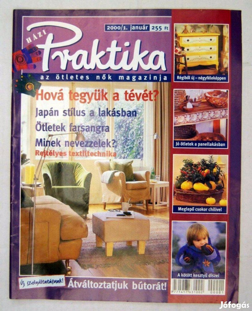 Praktika 2000/1.szám Január (melléklettel) tartalomjegyzékkel