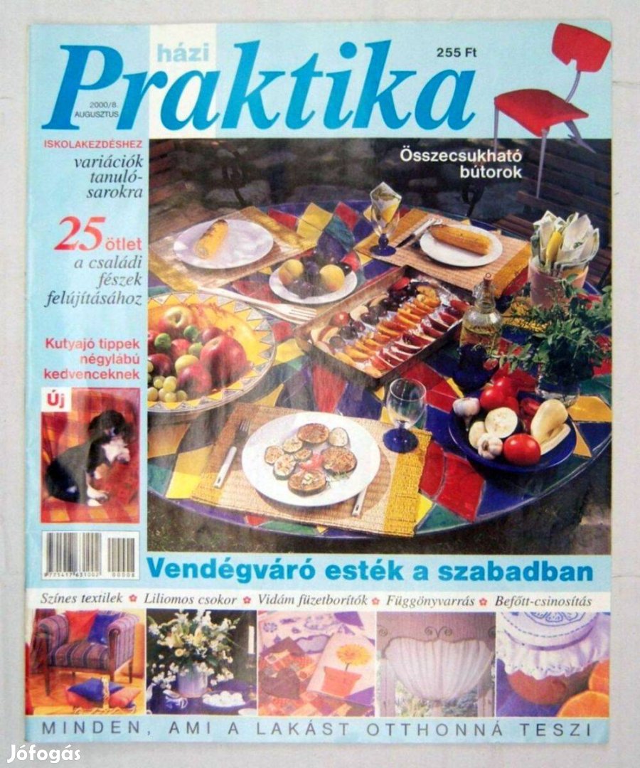 Praktika 2000/8.szám Augusztus (melléklettel) 2kép+tartalom