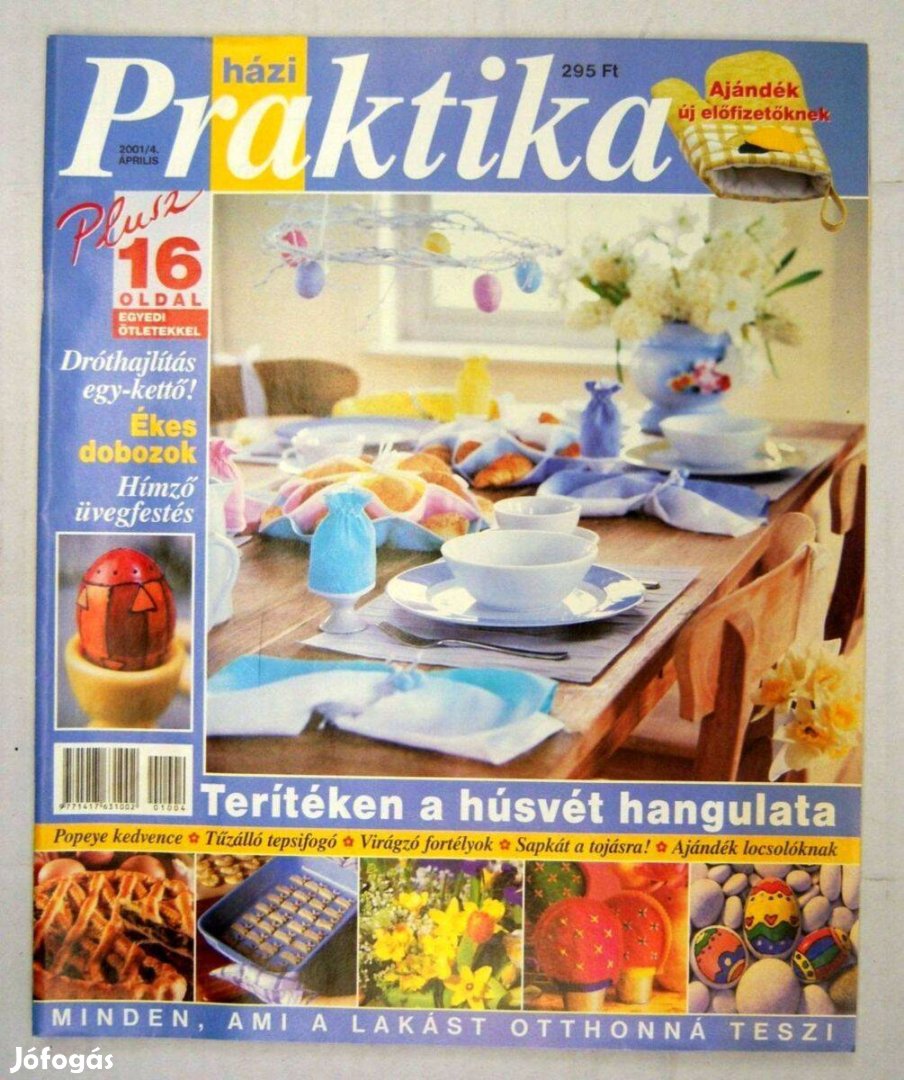 Praktika 2001/4.szám Április (melléklettel) 2kép+tartalom