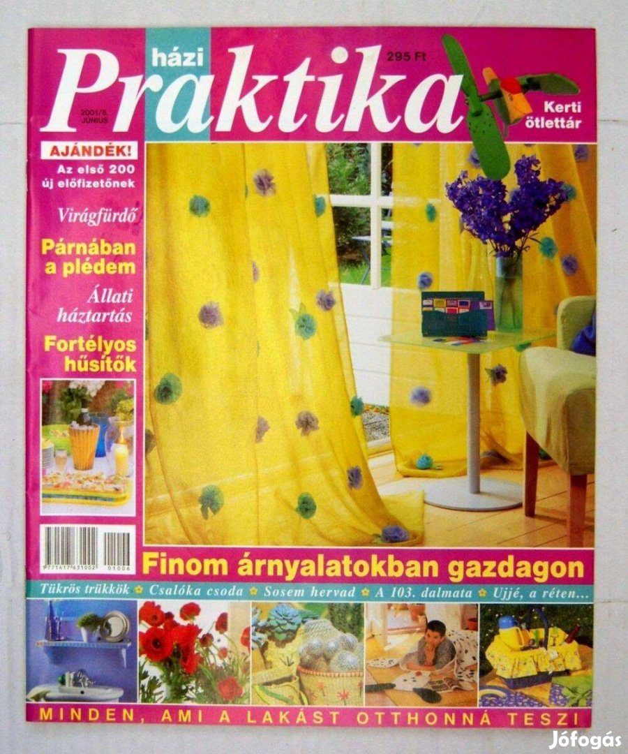 Praktika 2001/6.szám Június (melléklettel) tartalomjegyzékkel