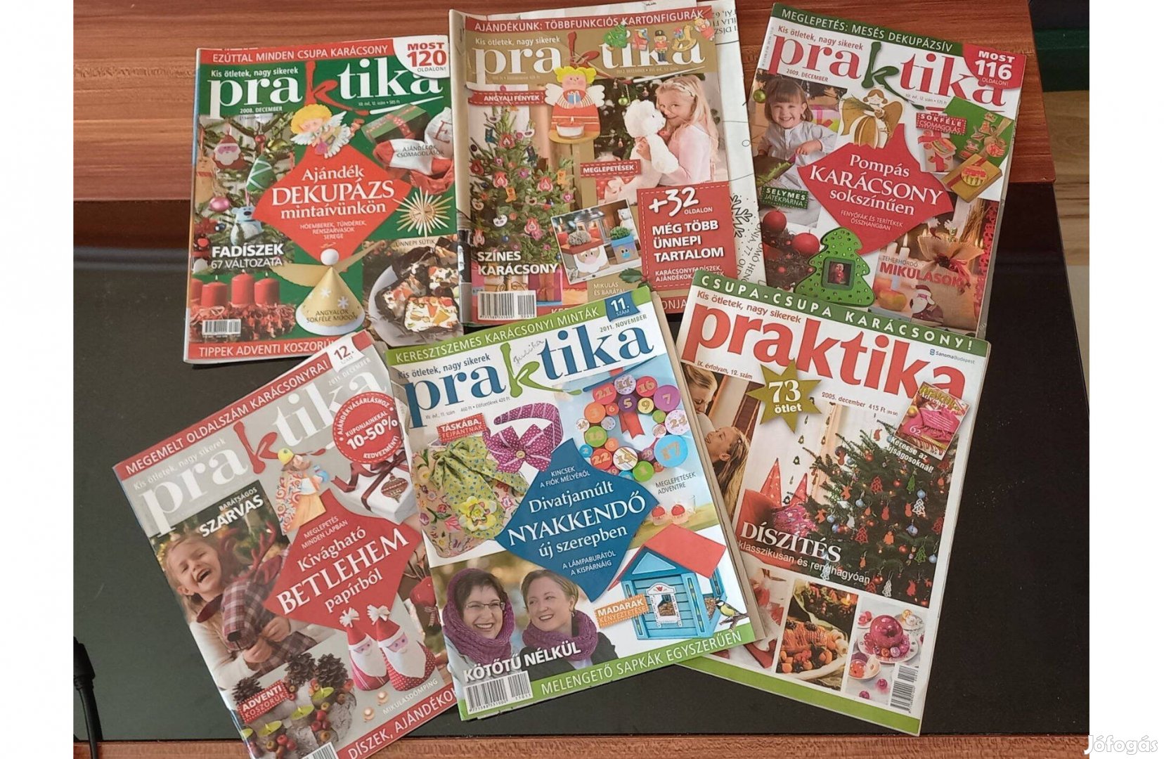 Praktika magazinok 2005-2012 évi 6db együtt csak 2000ft!!
