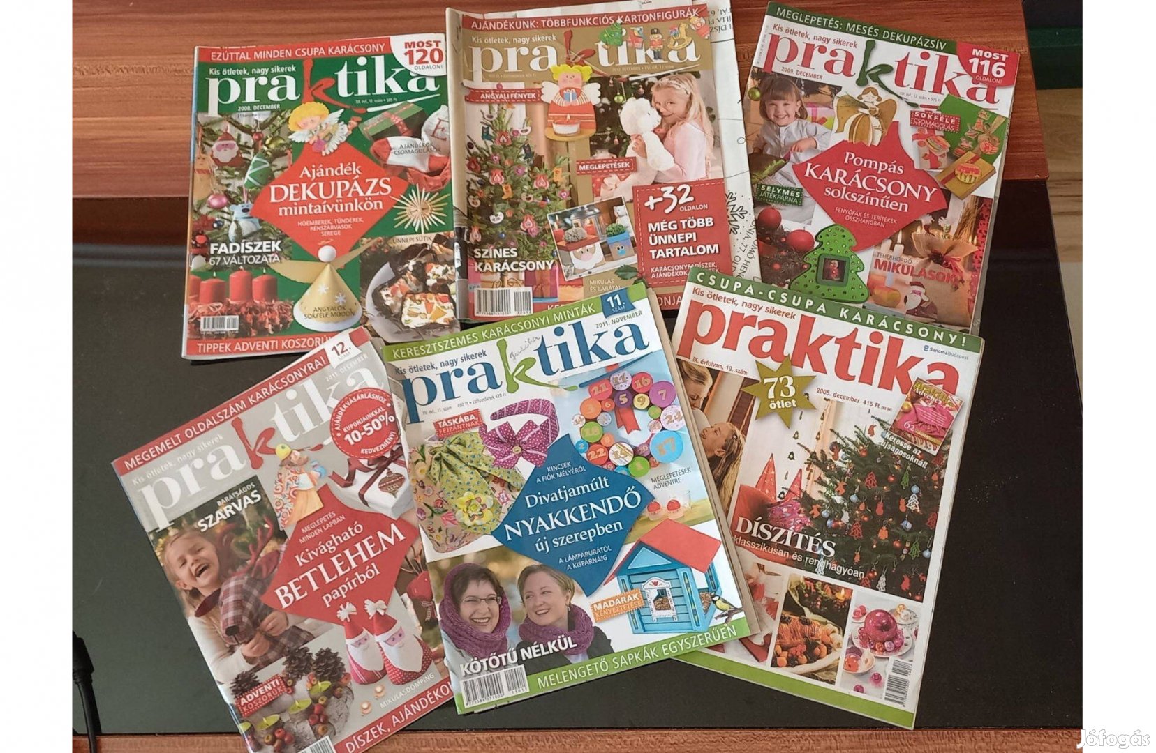 Praktika magazinok 6db 2005-2012 December