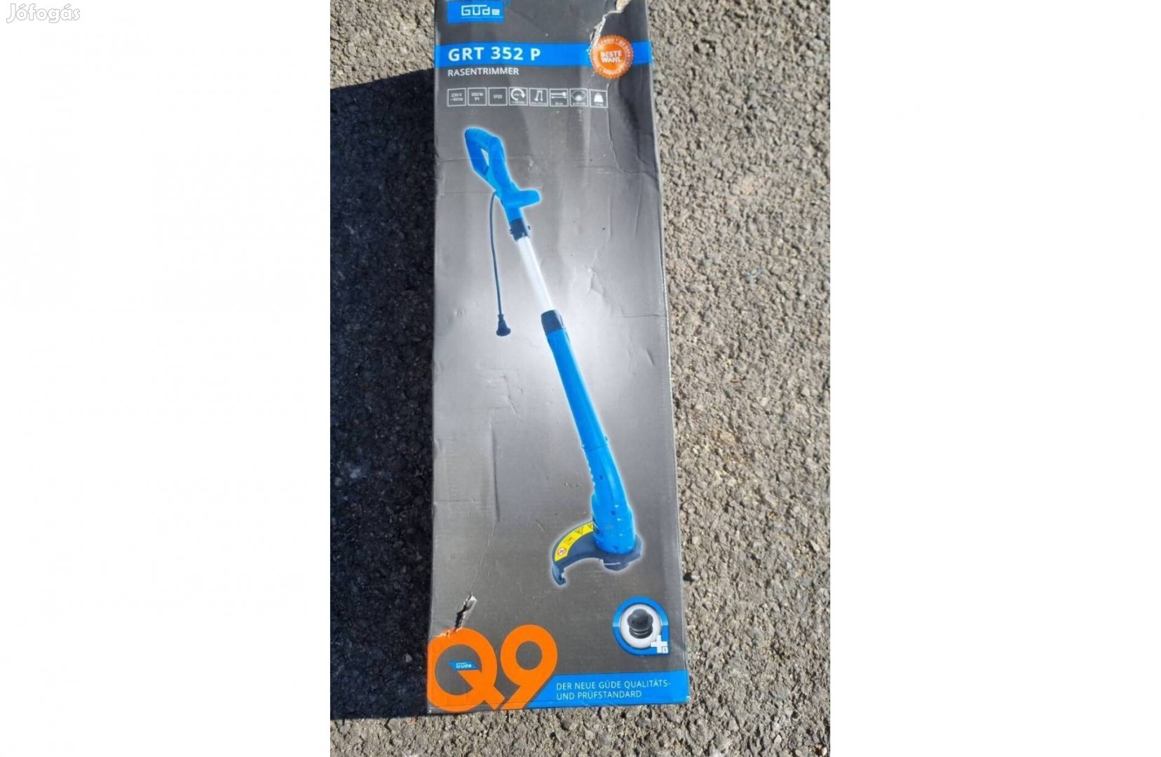 Praktikus elektromos fűszegélynyíró, 25cm munkaszéleséggel fűkasza