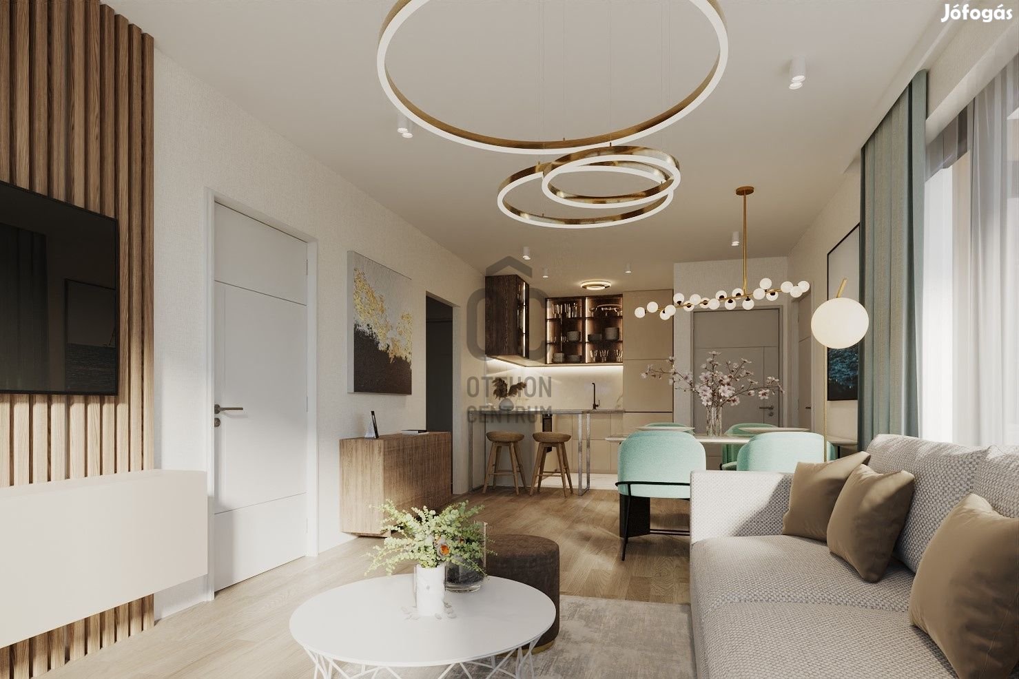 Praktikus luxus - Gárdonyi eladó új építésű tégla társasházi lakás
