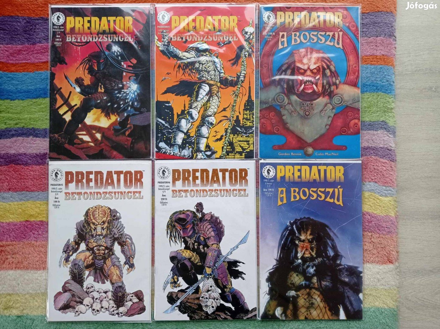 Predator - Betondzsungel 1-4. + A bosszú 1-2