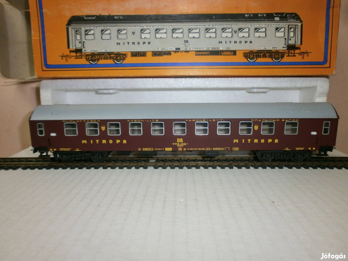 Prefo 426/00058 - DR "Mitropa"- schlafwagen - H0 - (SH-1)