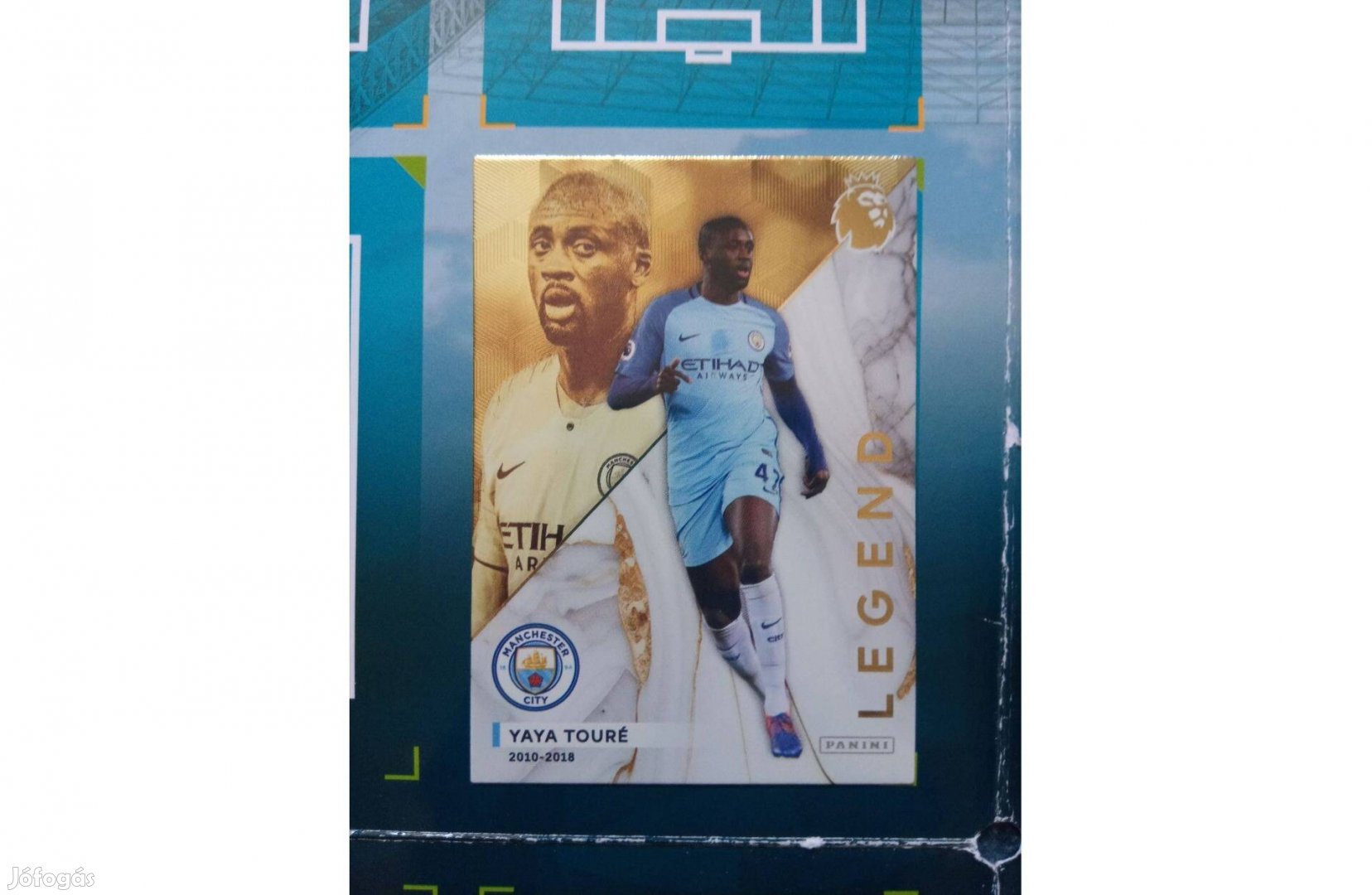 Premier League 2023-2024 Yaya Toure Limited Legend focis kártya