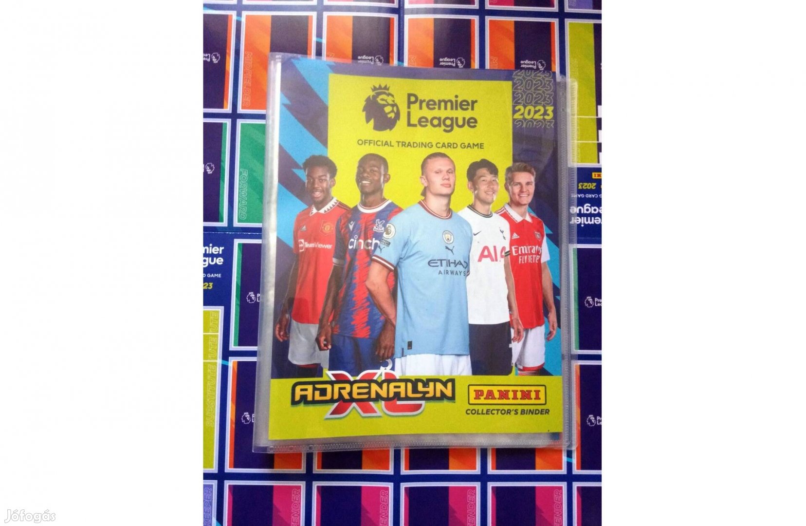 Premier League 2023 Adrenalyn kártyagyűjtő focis album