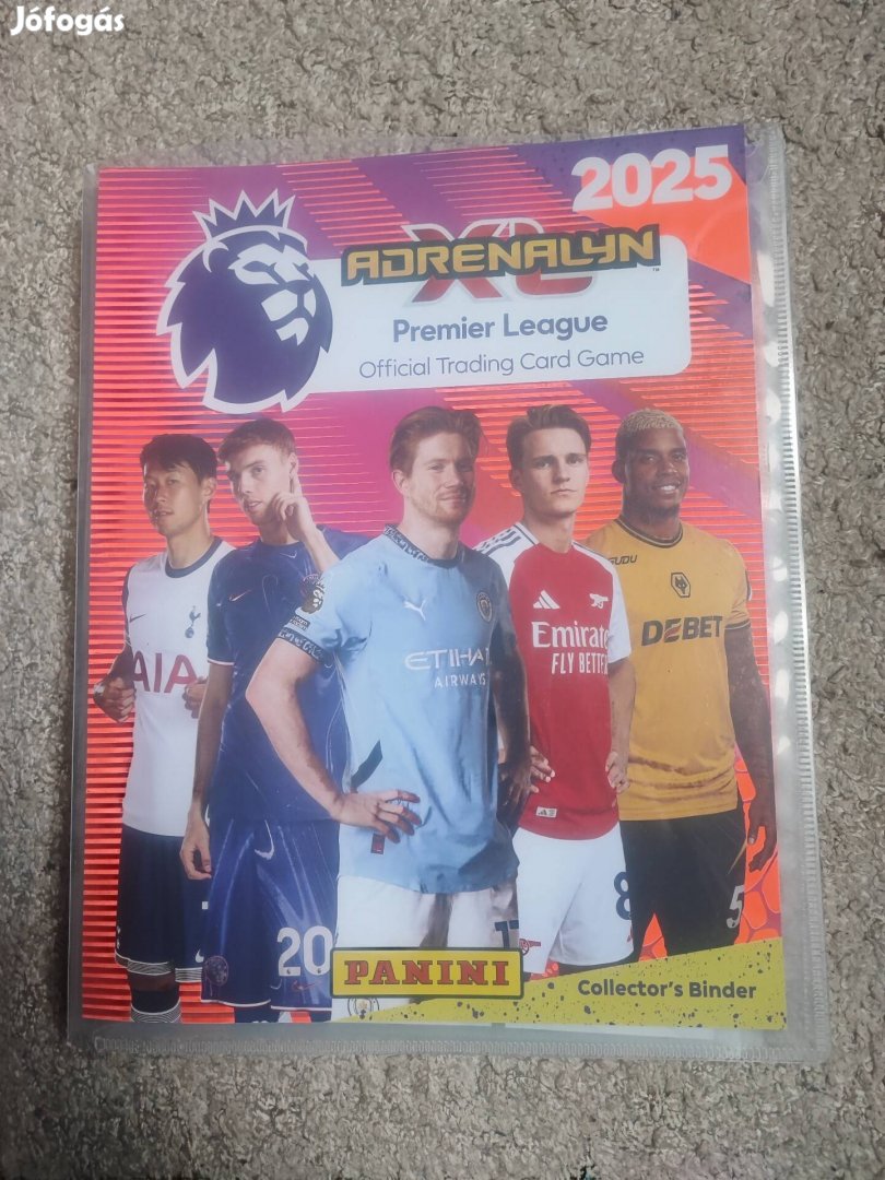 Premier League 2025 album + kb 250 kártya