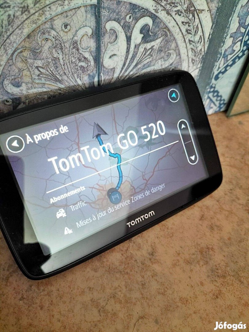 Prémium 5" GPS Tomtom GO 520 Wifi navigáció élettartam Világtérkép TMC