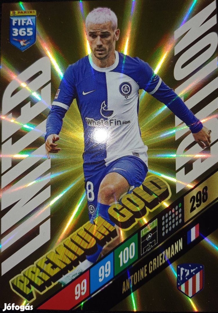 Premium GOLD foci kárzya Griezmann