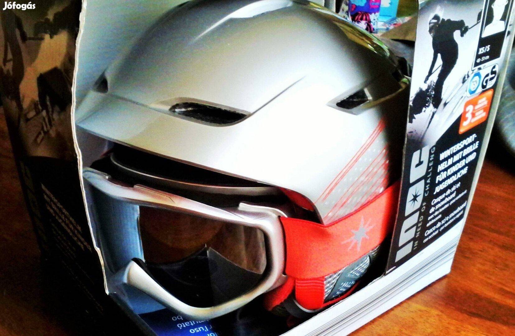 Prémium Német NIOC sísisak xs s 48-51 Új Könnyű erős