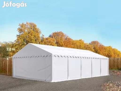 Premium Raktársátor tároló sátor 5x10 m ponyva PVC erősített