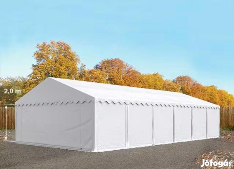 Premium Raktársátor tároló sátor 6x12 m ponyva PVC