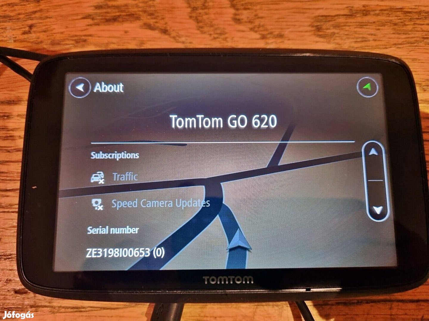 Prémium Wifi GPS Tomtom GO 620 navigáció 2024 élettartam világtérkép !