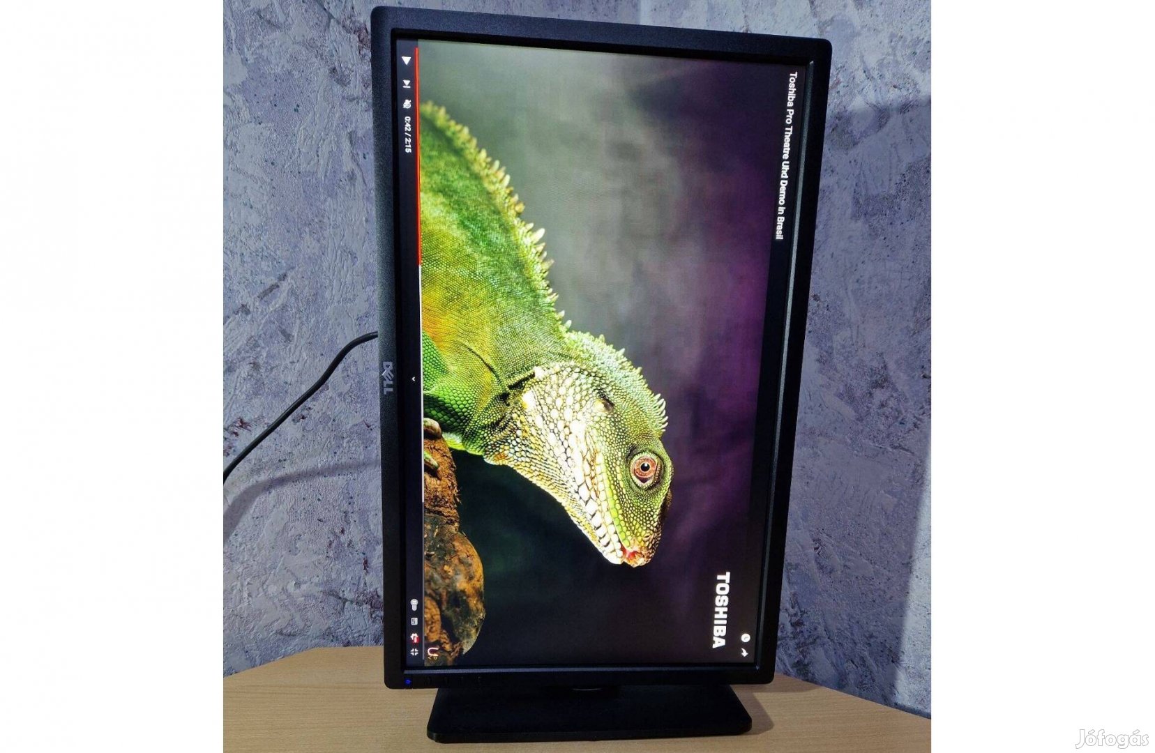 Prémium !Dell Ultrasharp U2412M FHD. IPS LED Monitor Szép /Gari/Számla