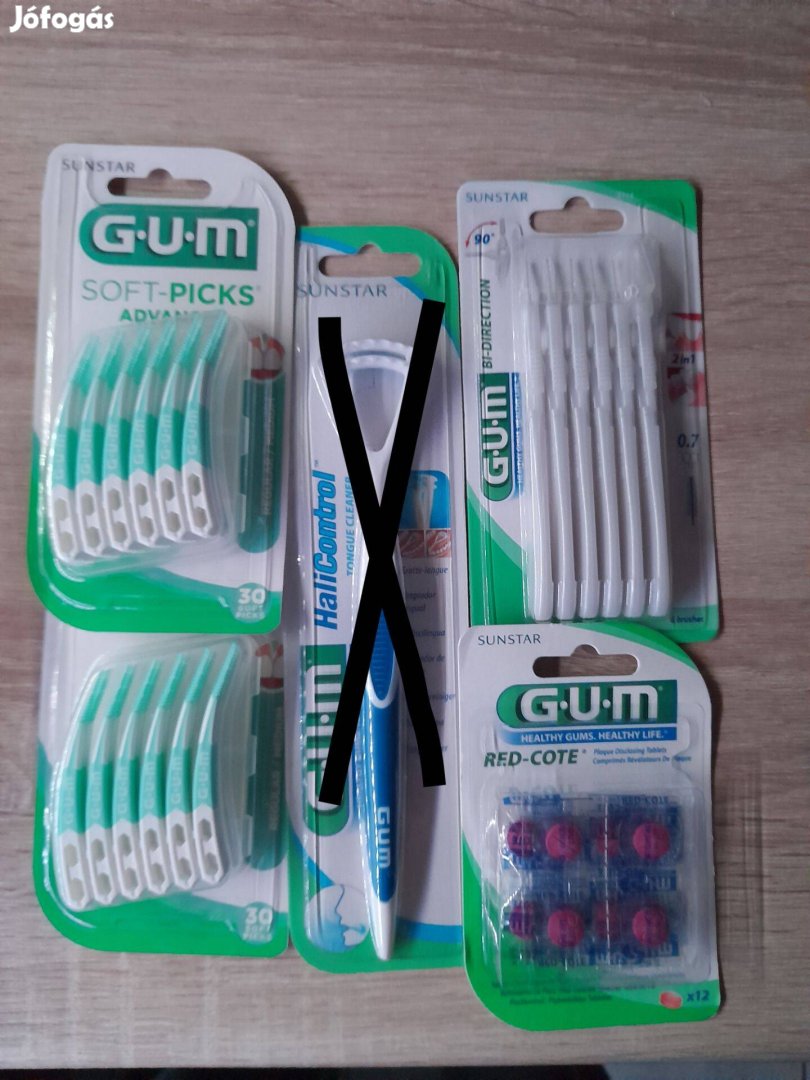 Prémium, GUM, 8000 Ft értékű fogköz tisztítócsomag
