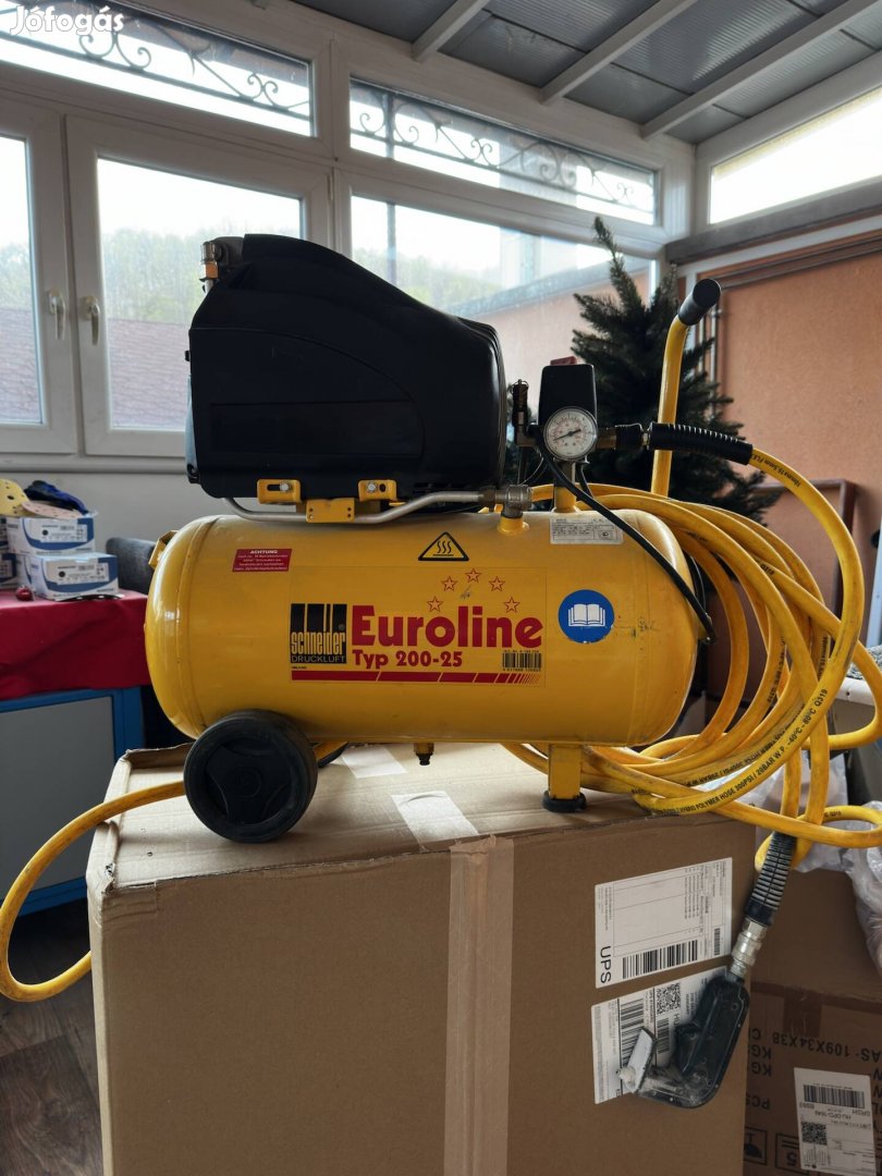 Prémium német Schneider kompresszor 20m Berner tömlő