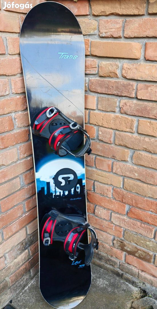 Prémium snowboard trans custom 155 snowpro kötéssel új állapot!!!