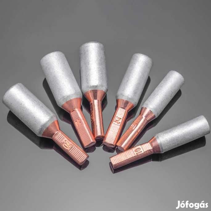 Préselhető Kábelvég AluRéz Tömör 50mm2-es Kábelekhez 5655