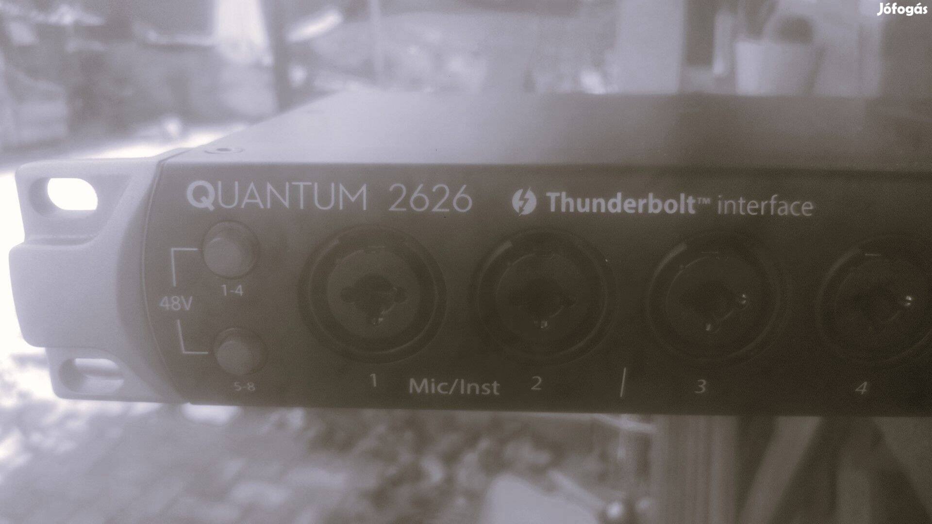 Presonus Quantum 2626 Thunderbolt 3 stúdióhangkártya