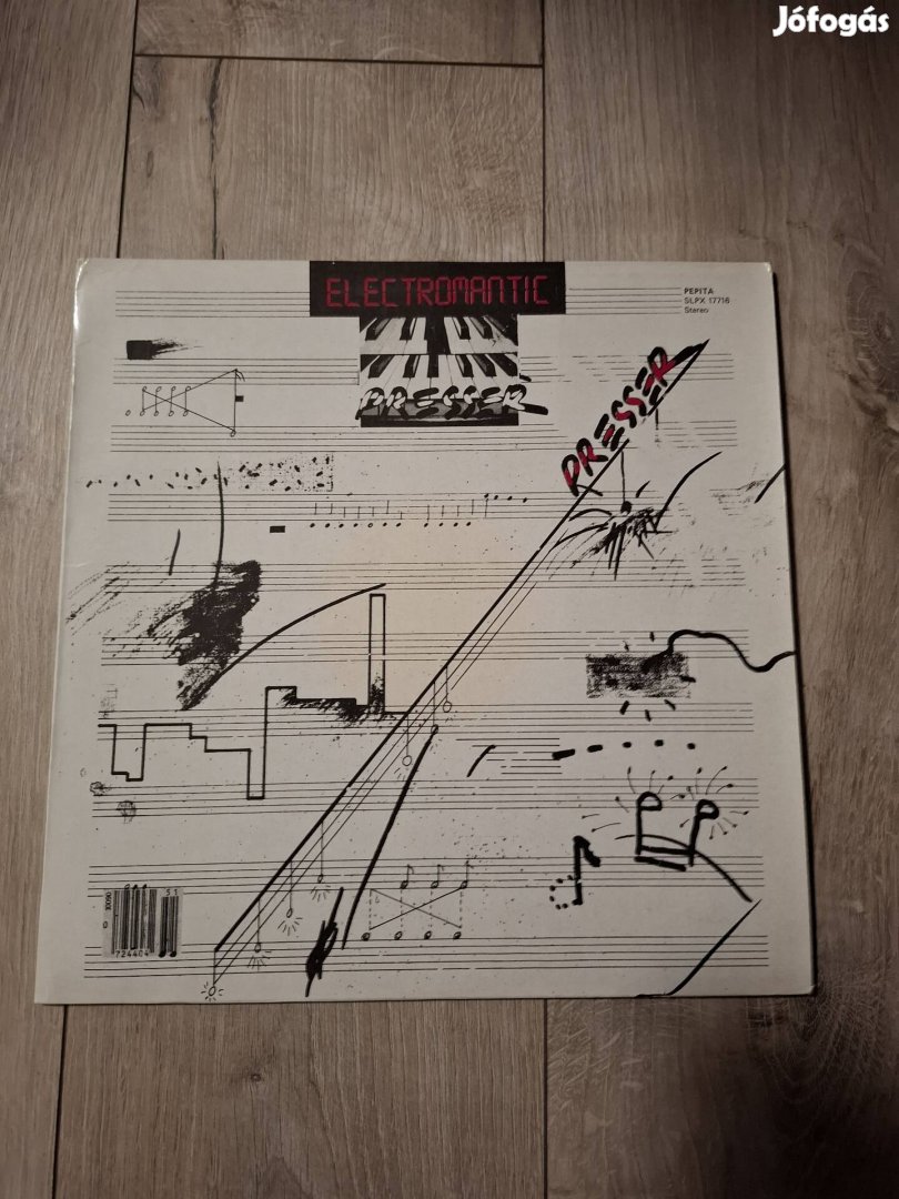 Presser Gábor bakelit lemez