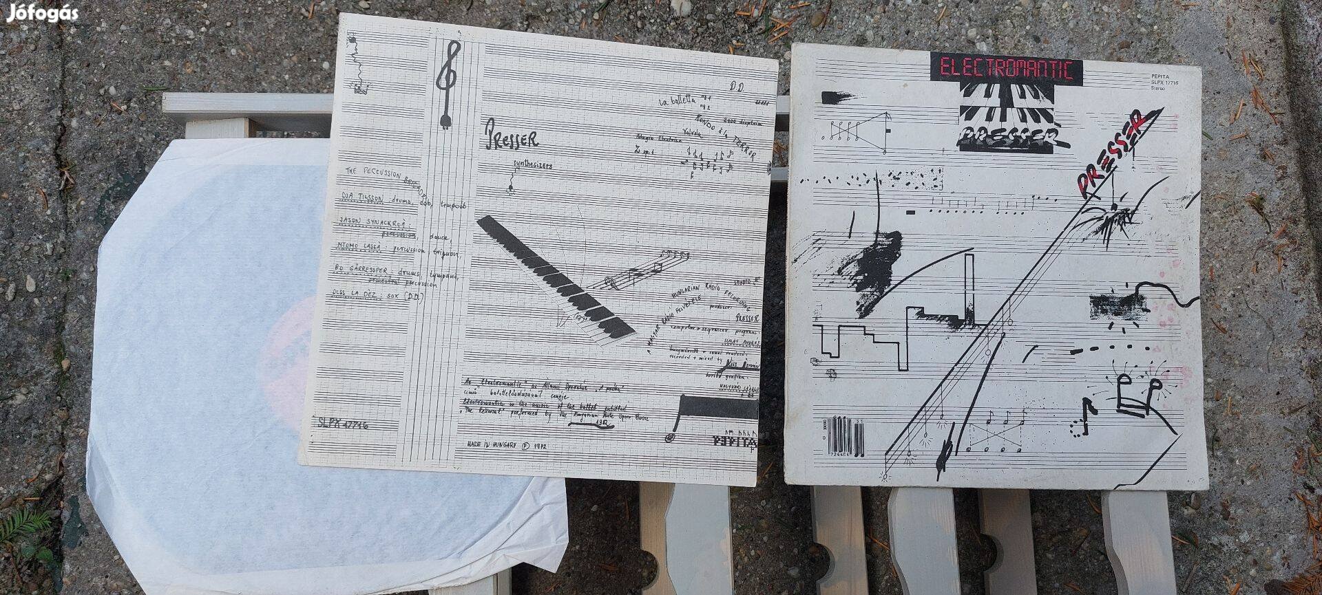 Presser Gábor nagylemez Electromantic LP