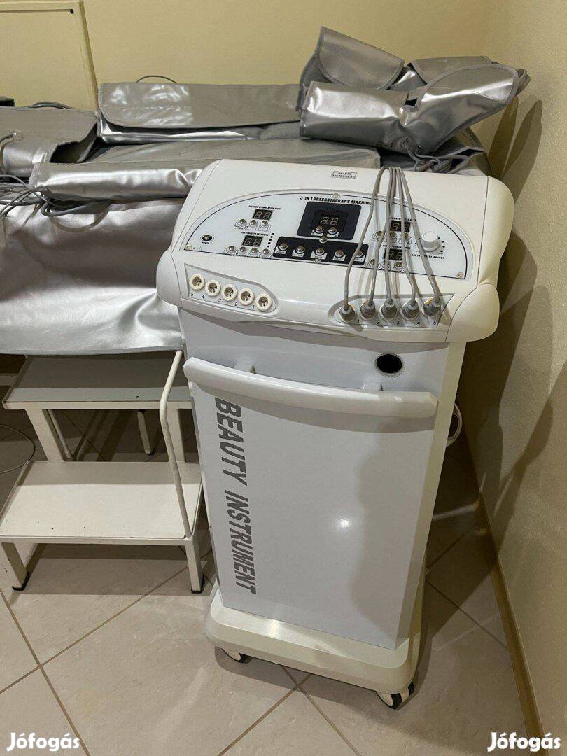 Pressoterapia, nyirokkeringés fokozó, méregtelenítő gép eladó