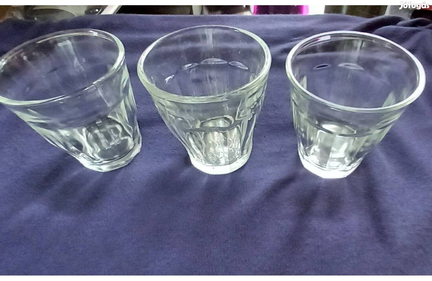 Presszó kávéspohár 90 ml - Új - 3 db