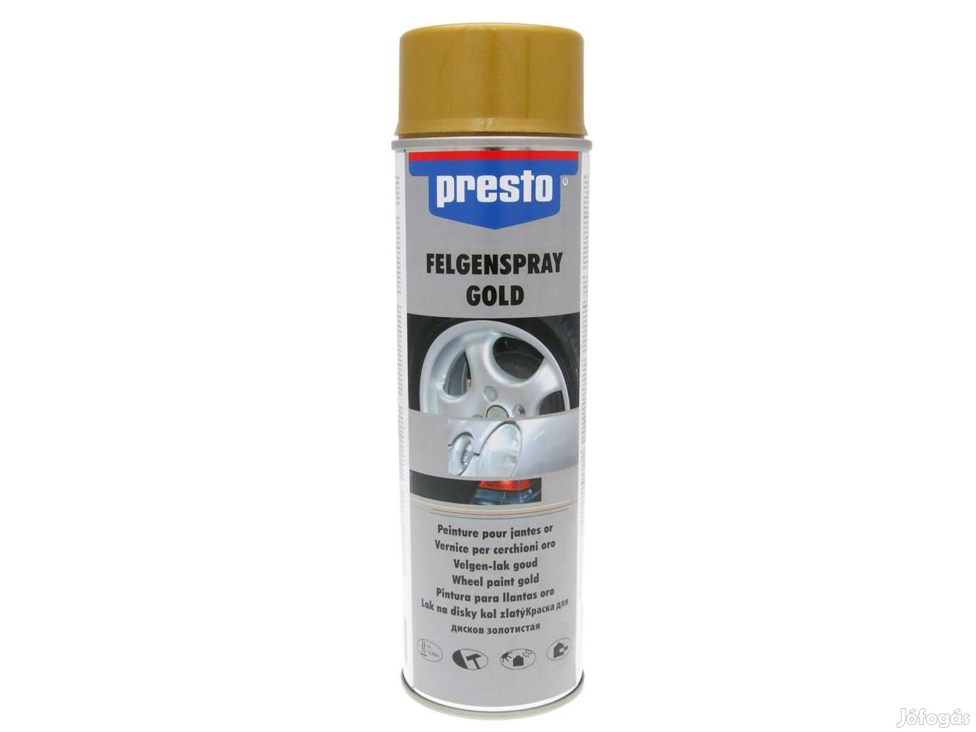 Presto arany kerék festék spray - 500ml