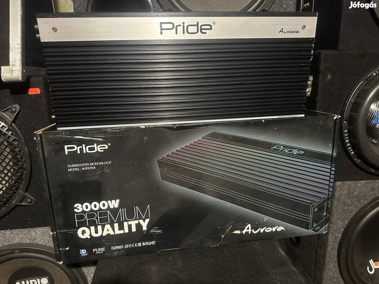 Pride Aurora 3000W-os mono erősítő