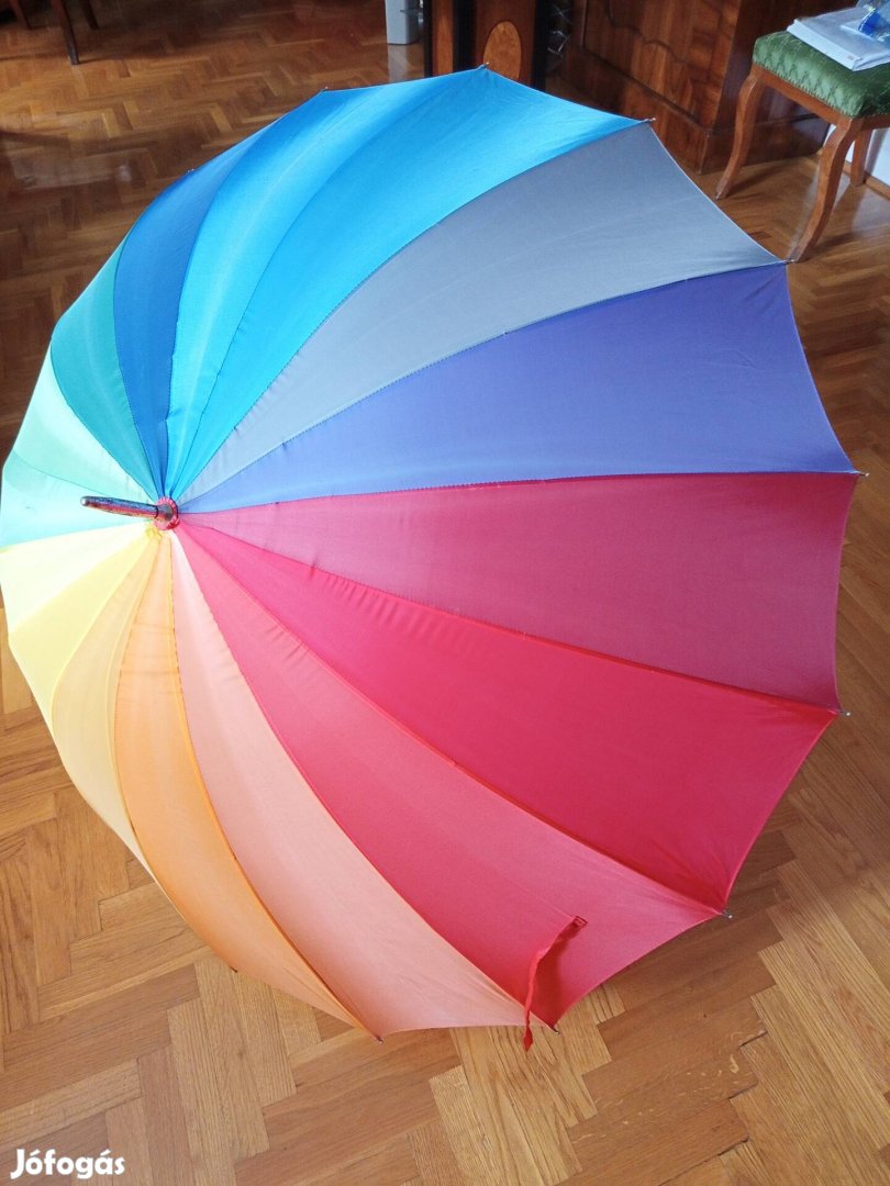 Pride,napernyő,szivárvány,nagy méret,kétszemélyes