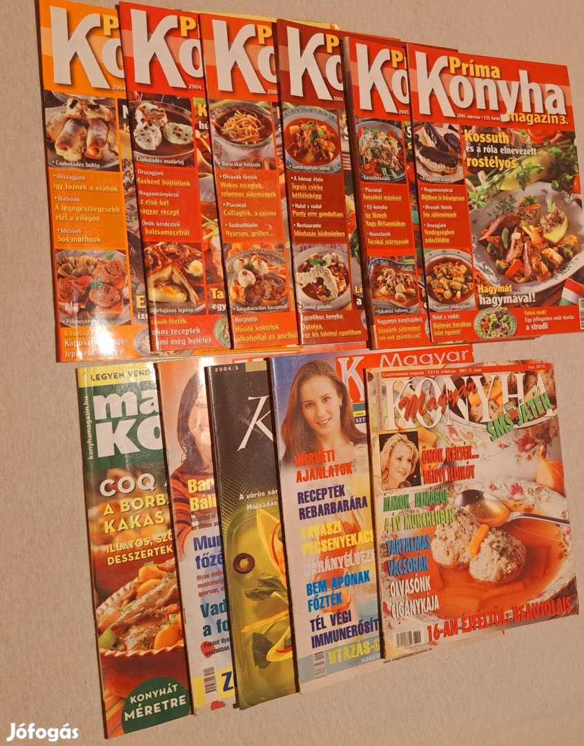 Príma konyha, Magyar konyha, Konyha művészet magazinok