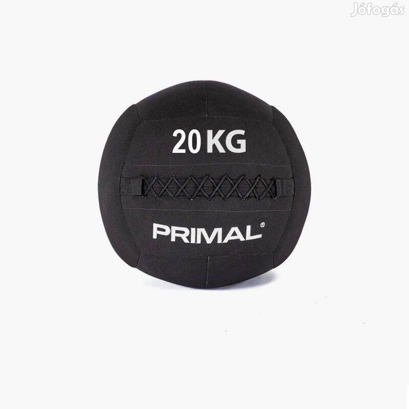 Primal kevlár medicin labda, wallball, 20 kg - fekete