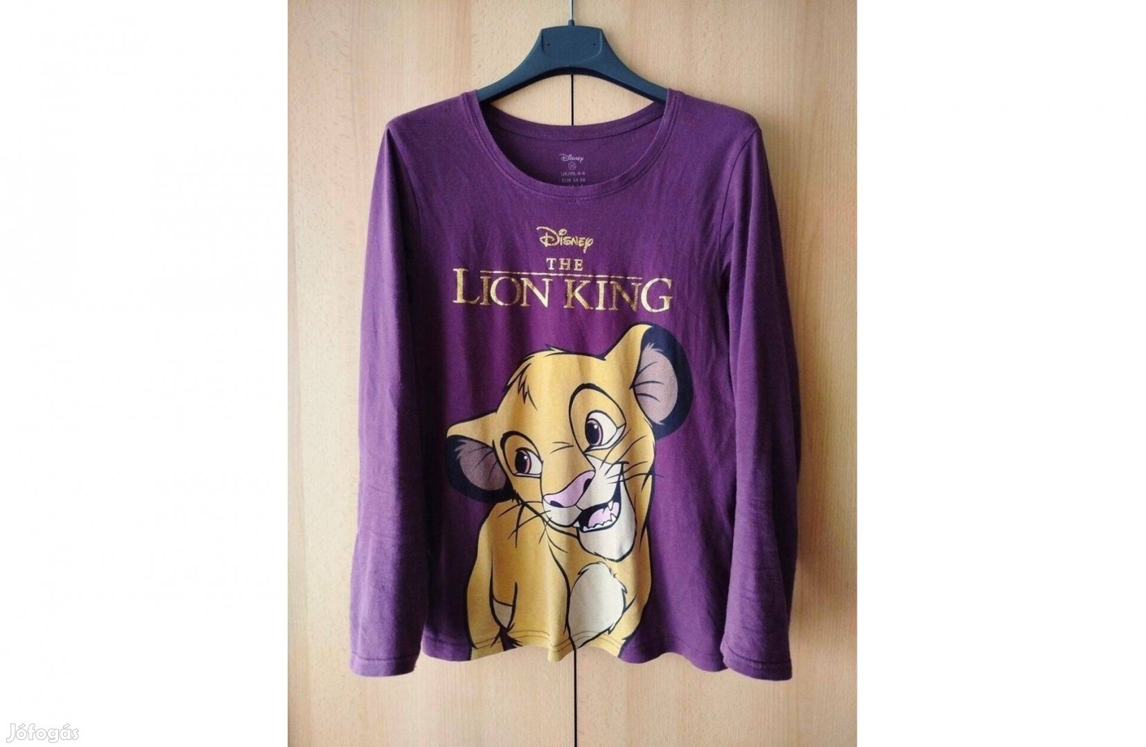 Primark Disney Oroszlánkirály női pizsama felső 34-36-os,