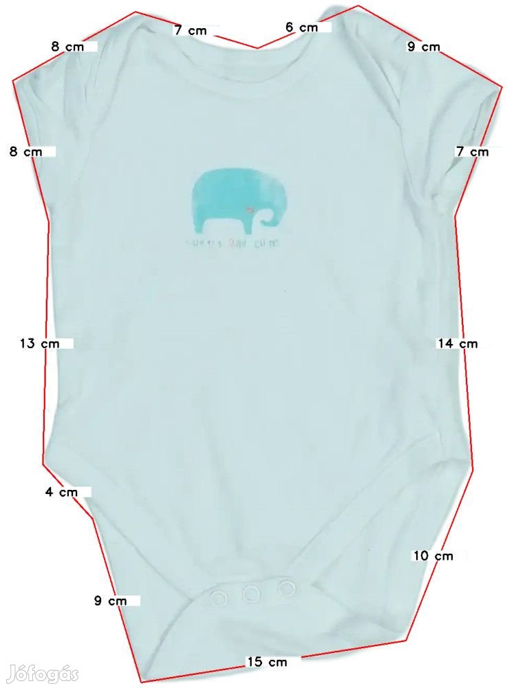 Primark Használt (használtabb) Fiú Rövid ujjú / ujjatlan body (Méret: