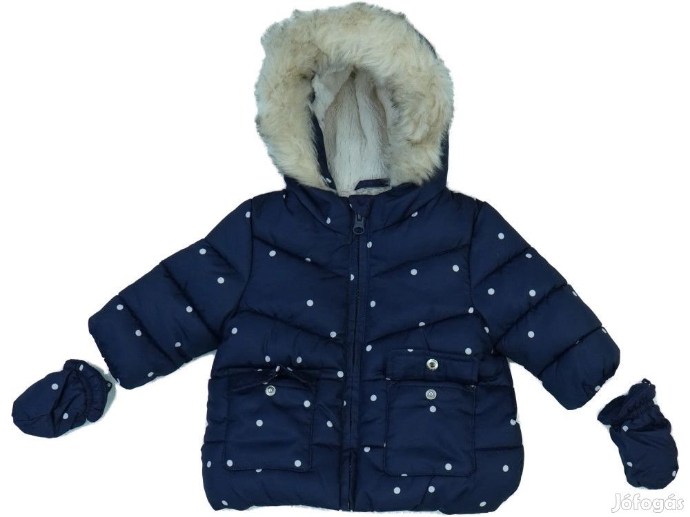 Primark Használt (használtabb) Lány Télikabát (Méret: 62)