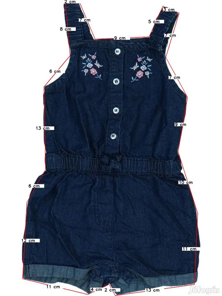Primark Használt (keveset használt) Lány Playsuit / Jumpsuit (Méret: 8