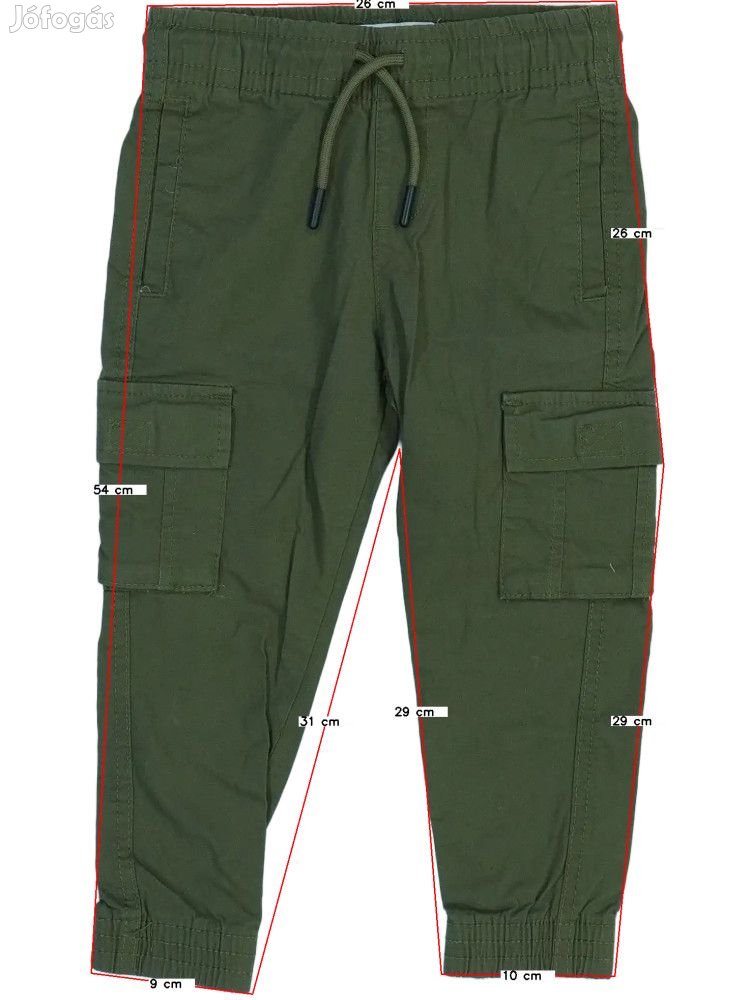 Primark Új (címke nélküli) Fiú Hosszúnadrág (Méret: 98)