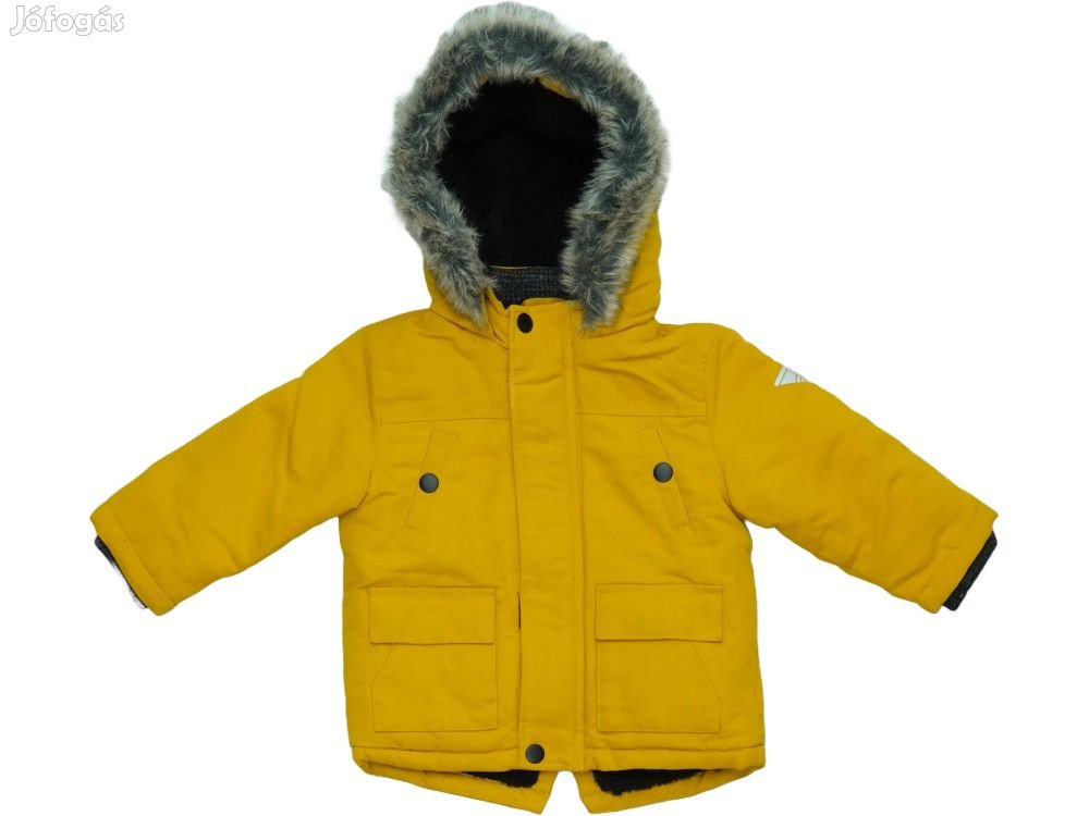 Primark Új (címke nélküli) Fiú Télikabát (Méret: 80)