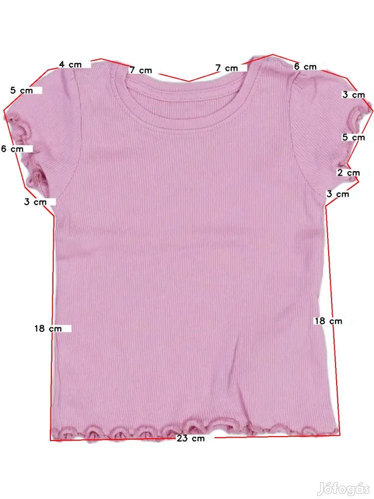 Primark Új (címke nélküli) Lány Póló (Méret: 74)