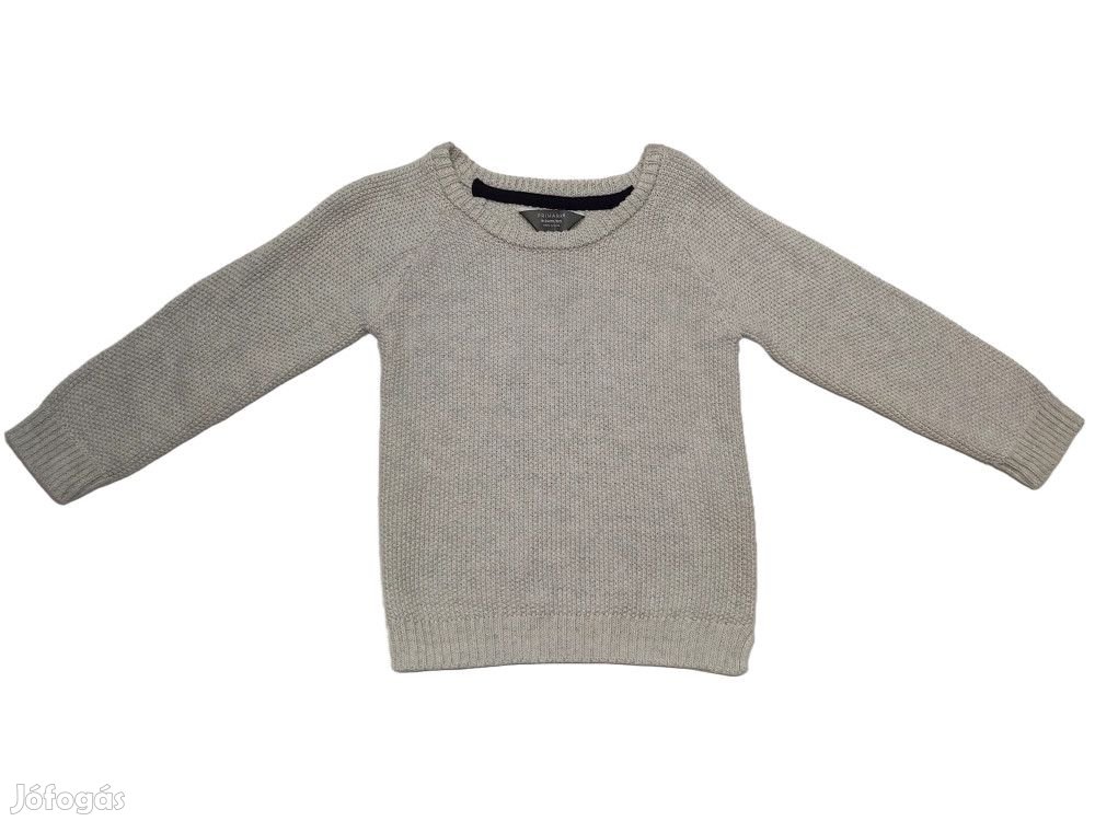 Primark Új (címkés) Fiú Kötött pulcsi (Méret: 86)