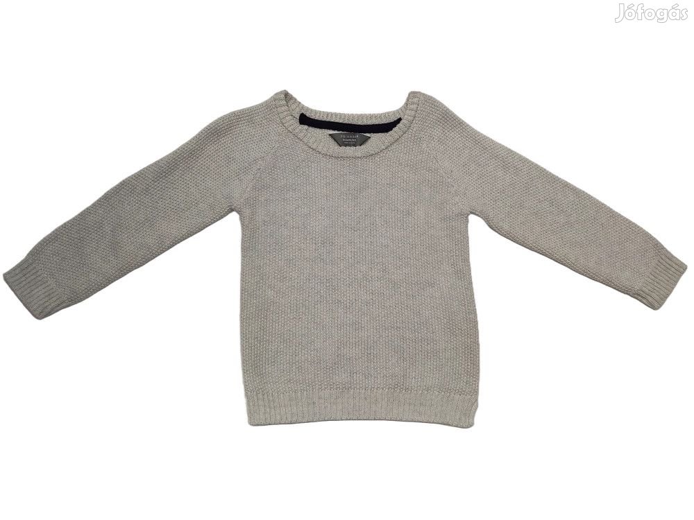 Primark Új (címkés) Fiú Kötött pulcsi (Méret: 86)