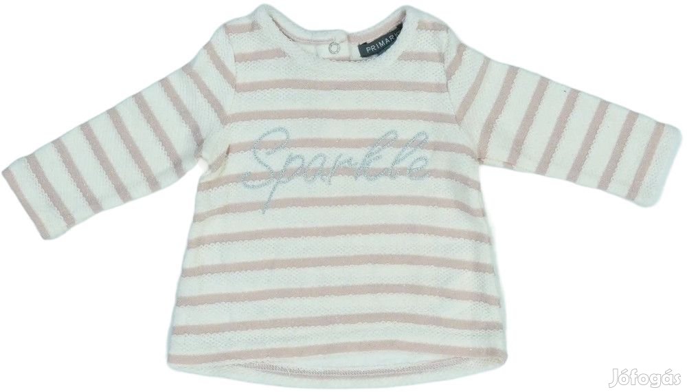 Primark Új (címkés) Lány Hosszú ujjú felső (Méret: 68)