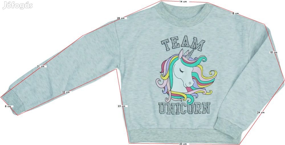 Primark Új (címkés) Lány Pulóver (Méret: 140)