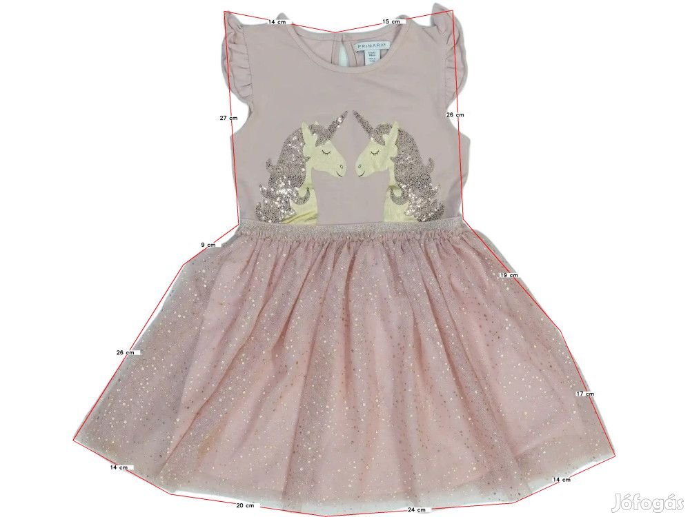Primark Új (címkés) Lány Ruha (Méret: 116)