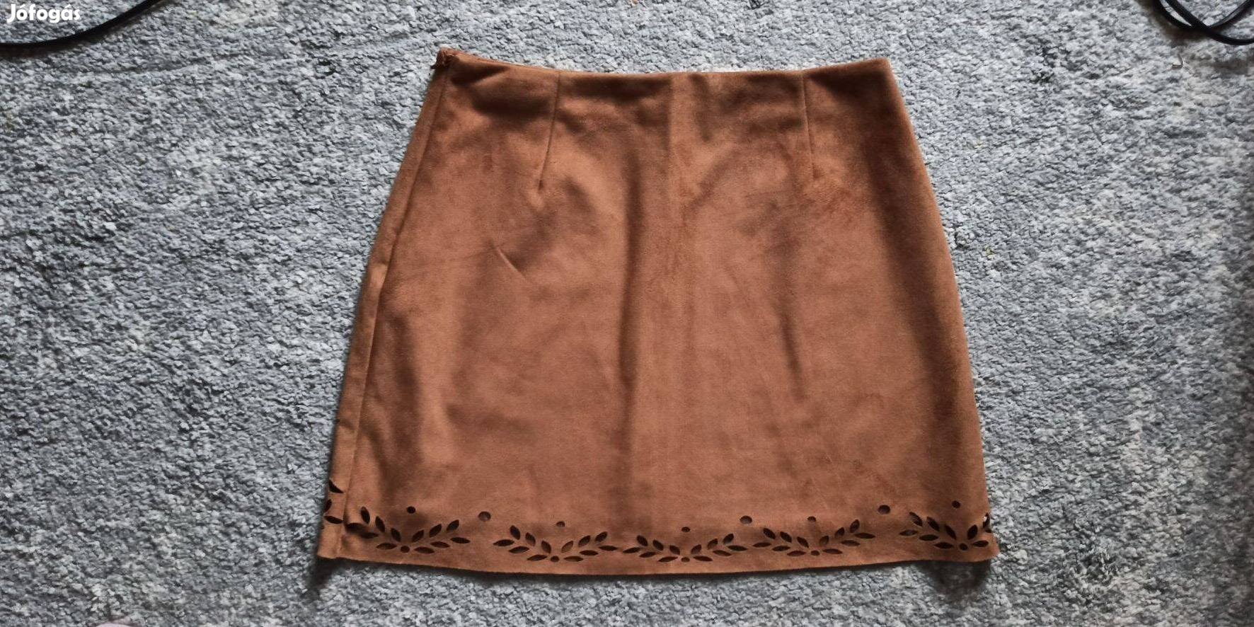 Primark barna velúr miniszoknya 40-es