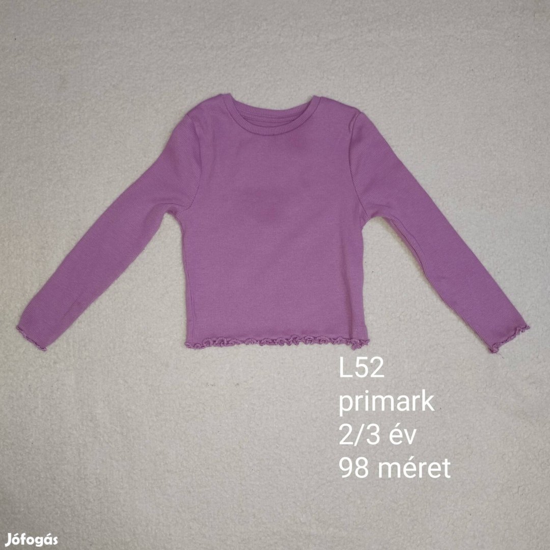 Primark felső 98 méret 