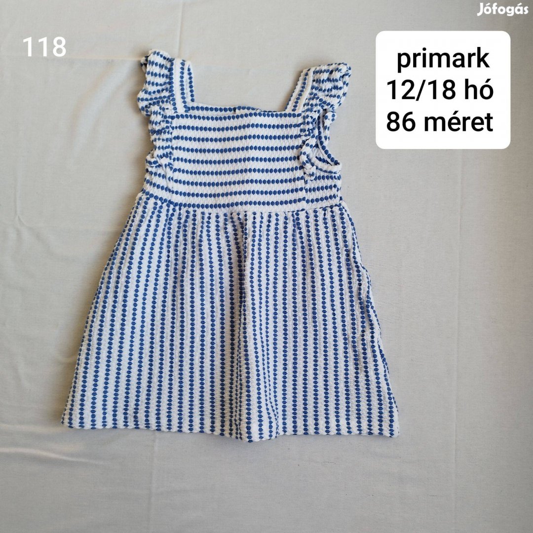 Primark kék nyári ruha 86 méret