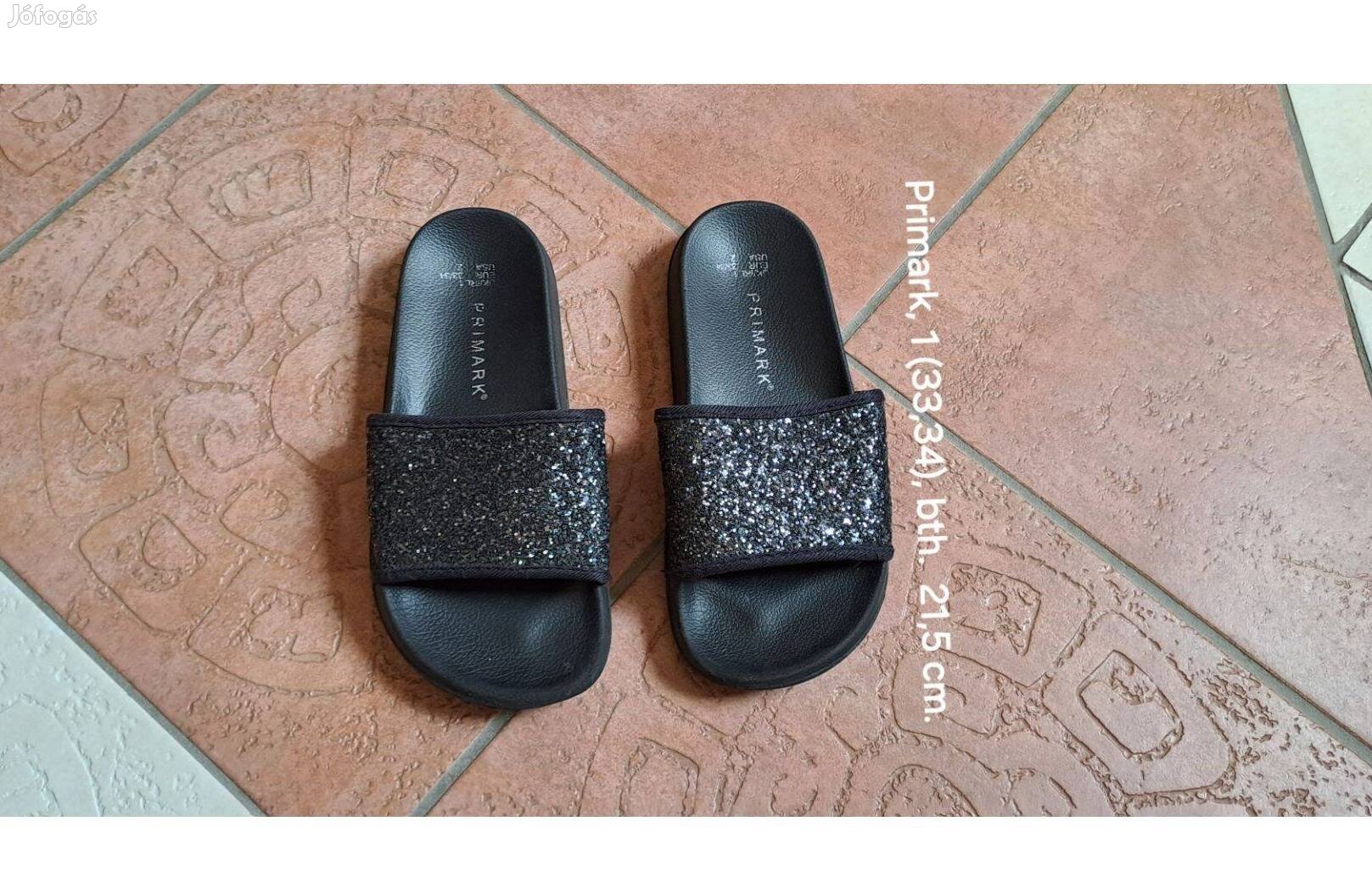 Primark papucs 33-34 (1) bth. 21,5 cm